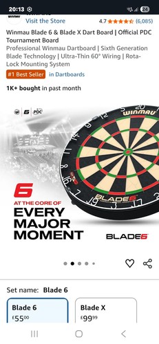Winmau dartboard blade - winmau, 6