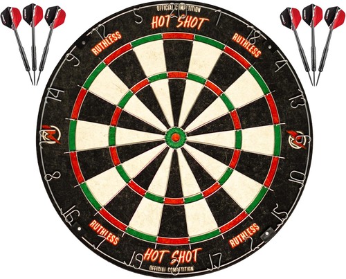Ruthless hotshot dart board - ruthless,