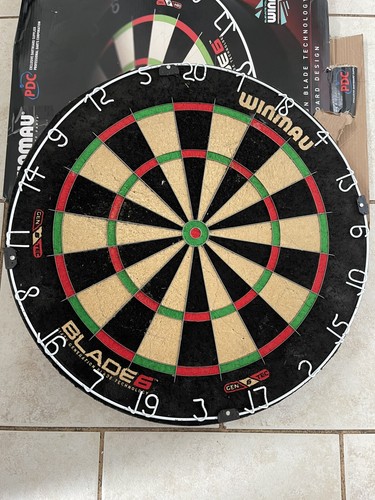 Winmau blade sisal dartboard - 6,