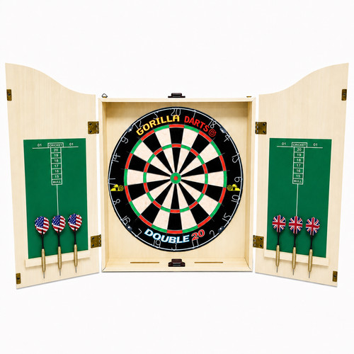 Dartboard cabinet gorilla - dartboard,