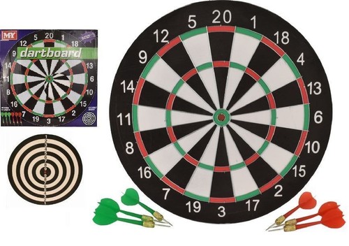Full size dartboard set 6 - dartboard,