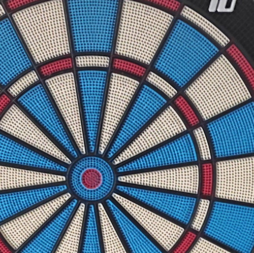 Electronic dart board - board, blue