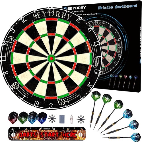 Dart board set steel dartboard - set,