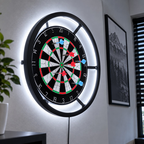 Led dartboard light ring - dartboard,