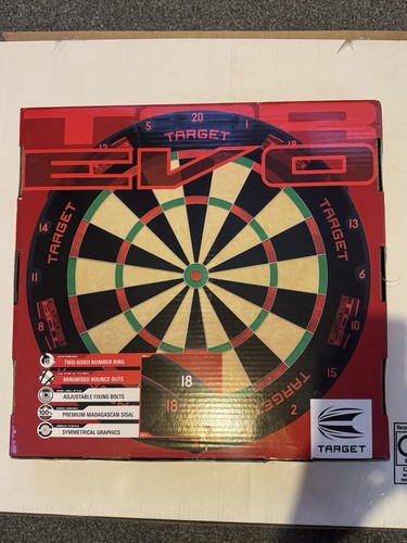 New target tor evo dartboard - new,