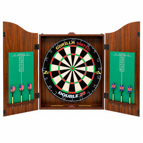 Dartboard cabinet gorilla - dartboard,
