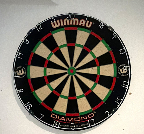 Winmau diamond dartboard dart - winmau,