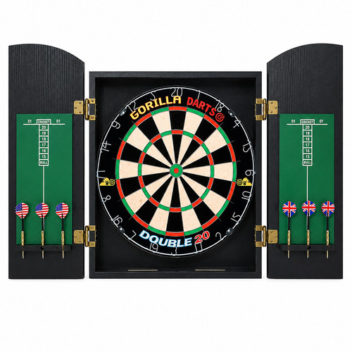 Dartboard cabinet gorilla - dartboard,